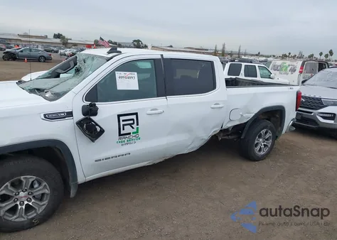 2023 GMC Sierra 1500 4Wd Standard Box Sle из США, поврежденный, VIN 3GTUUBED9PG272307